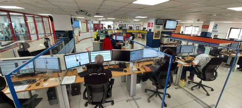 Imagen de archivo de la sala operativa del 1-1-2 en Las Palmas de Gran Canaria / TA